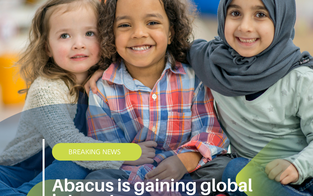 Interest in Soroban Abacus is picking up throughout the world